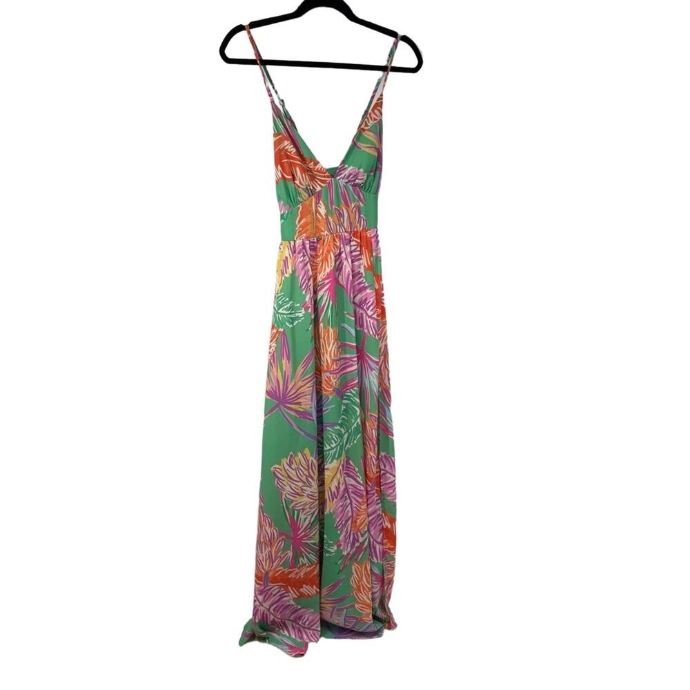 NWT LeeBirch Hannah Dress Womens S Floral 101685 Spaghetti Straps Romantic‎